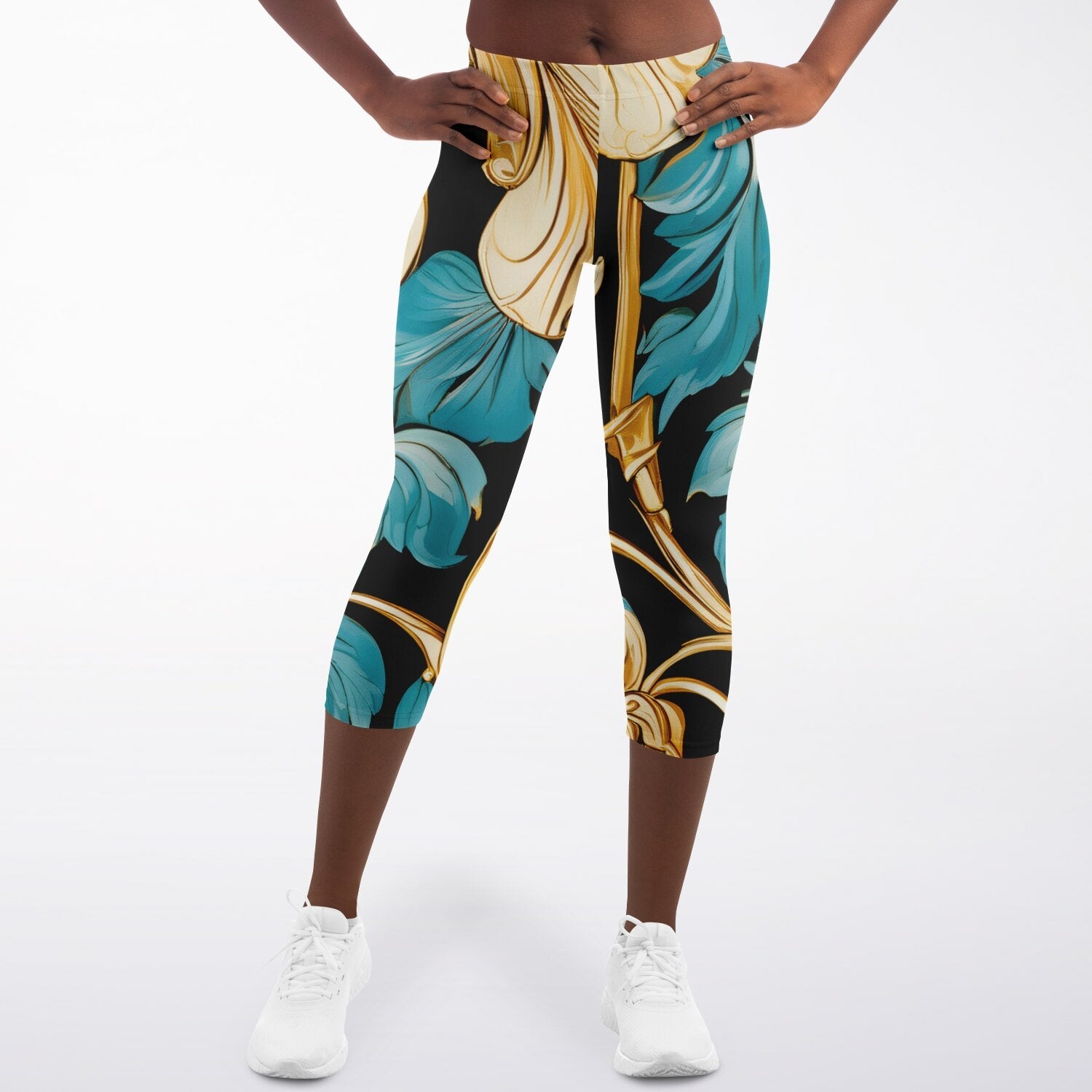 Capri Leggings - AOP - Miramor