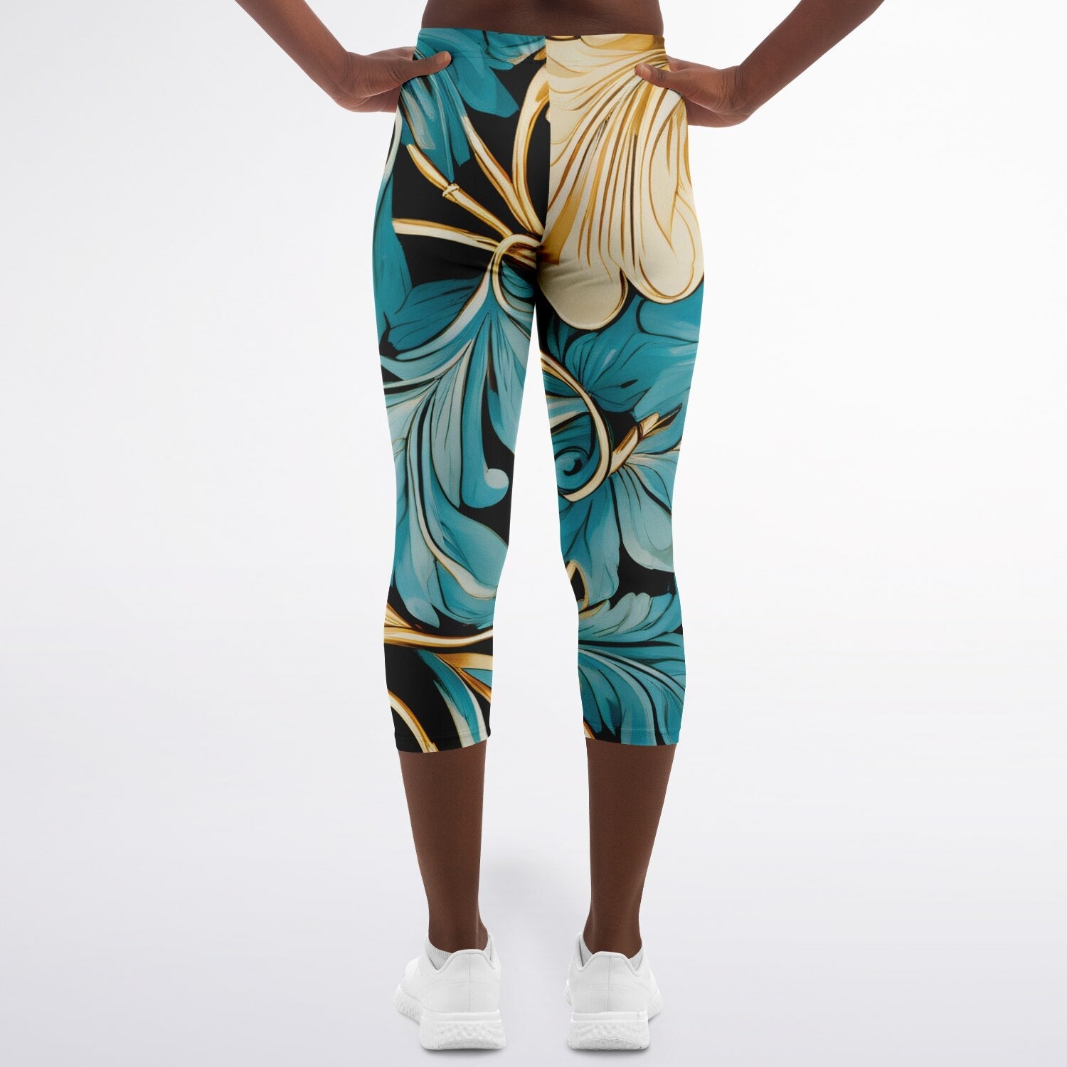 Capri Leggings - AOP - Miramor