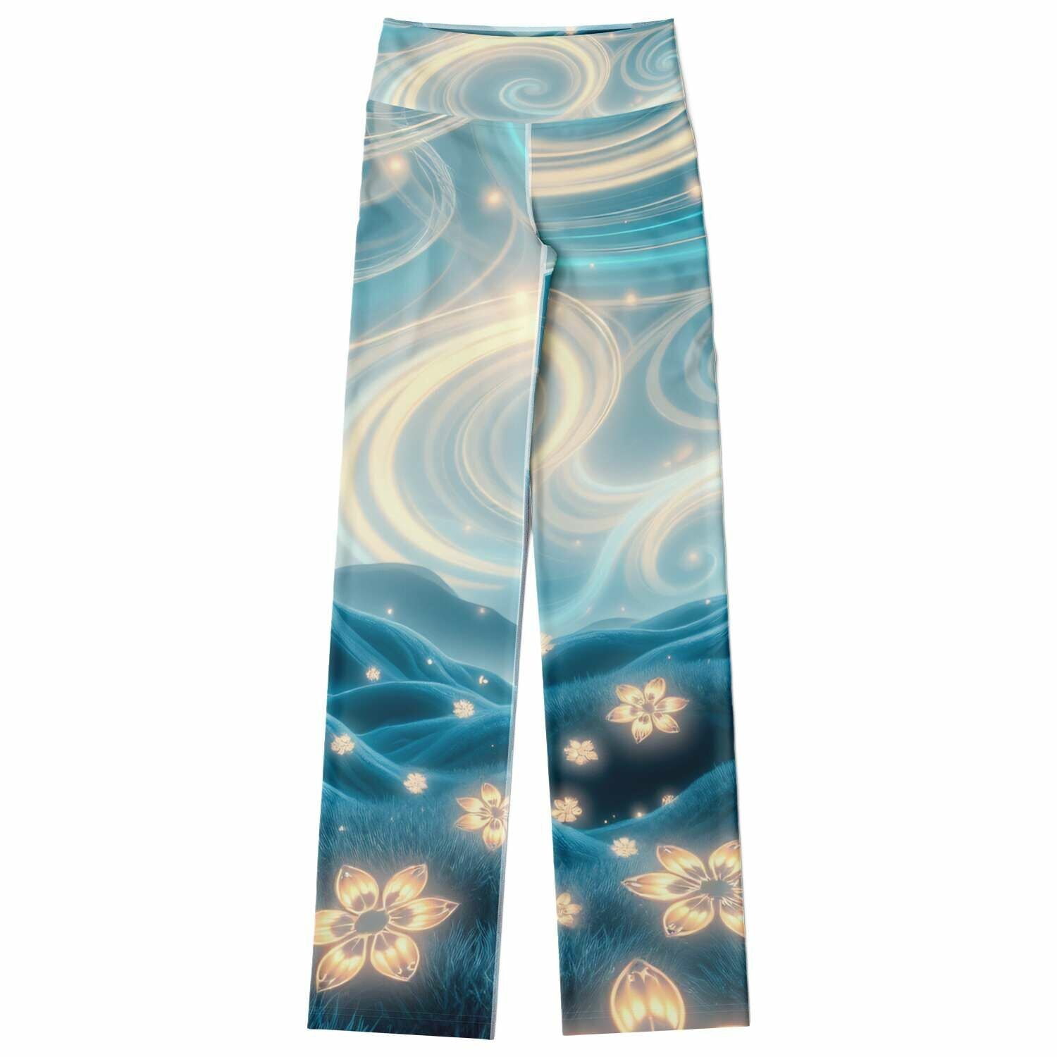 Flare Leggings - AOP - Miramor