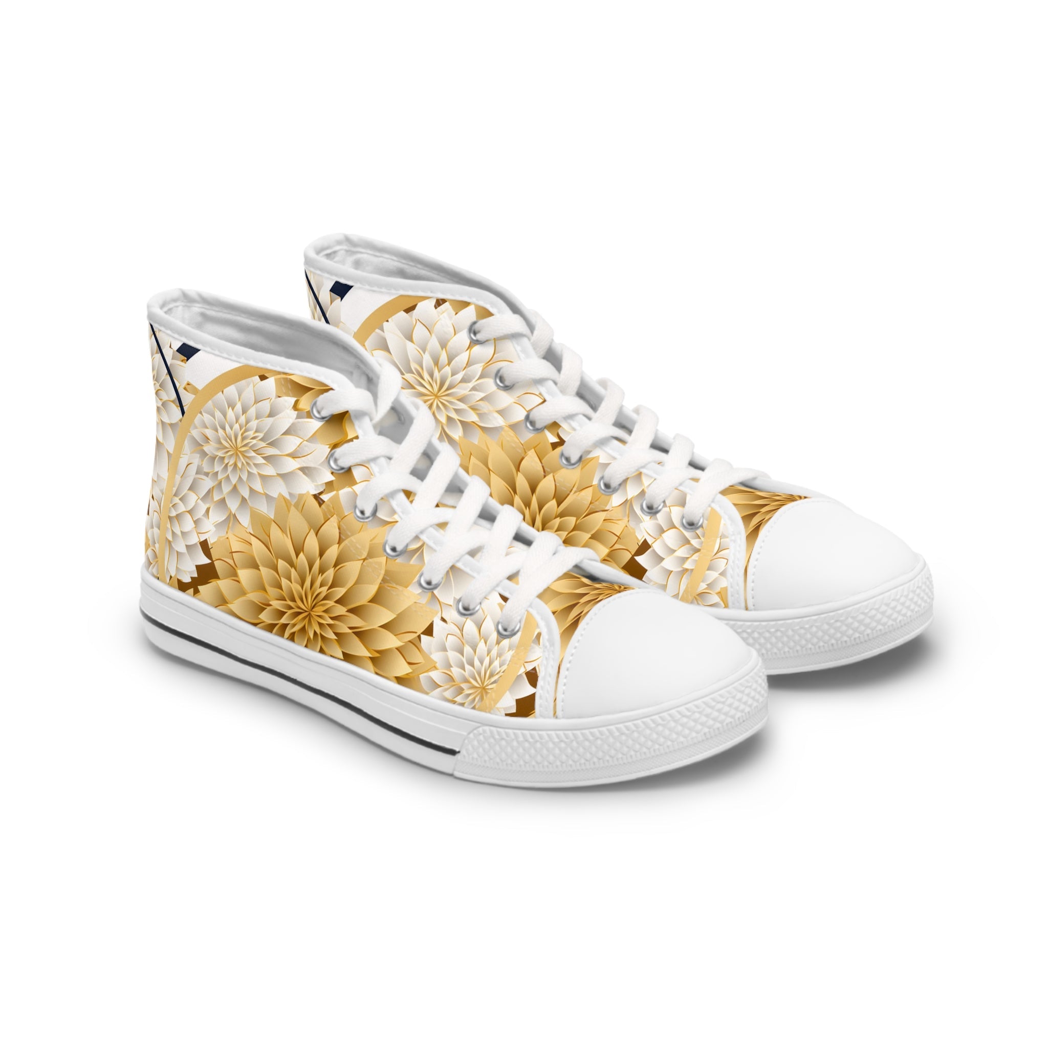 Paper Origami Women's High - Top Sneakers - Miramor