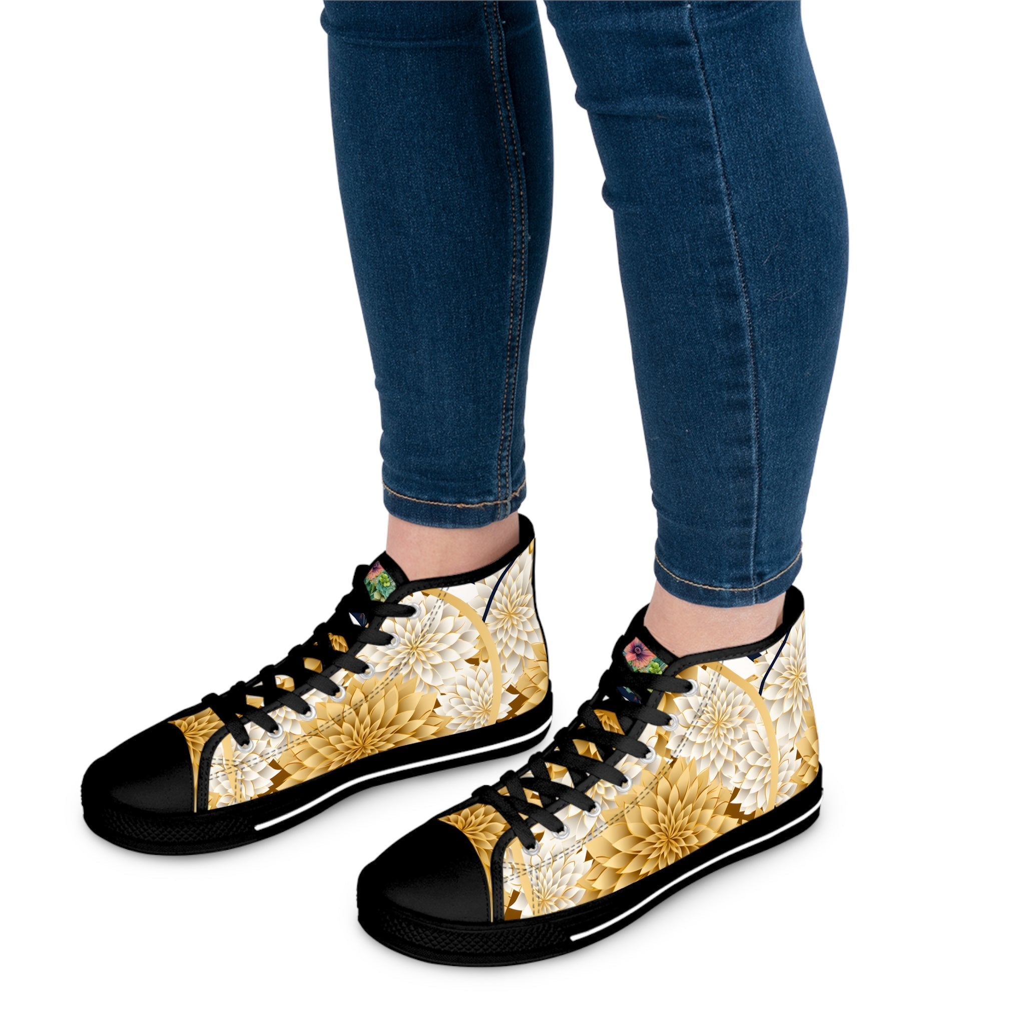 Paper Origami Women's High - Top Sneakers - Miramor