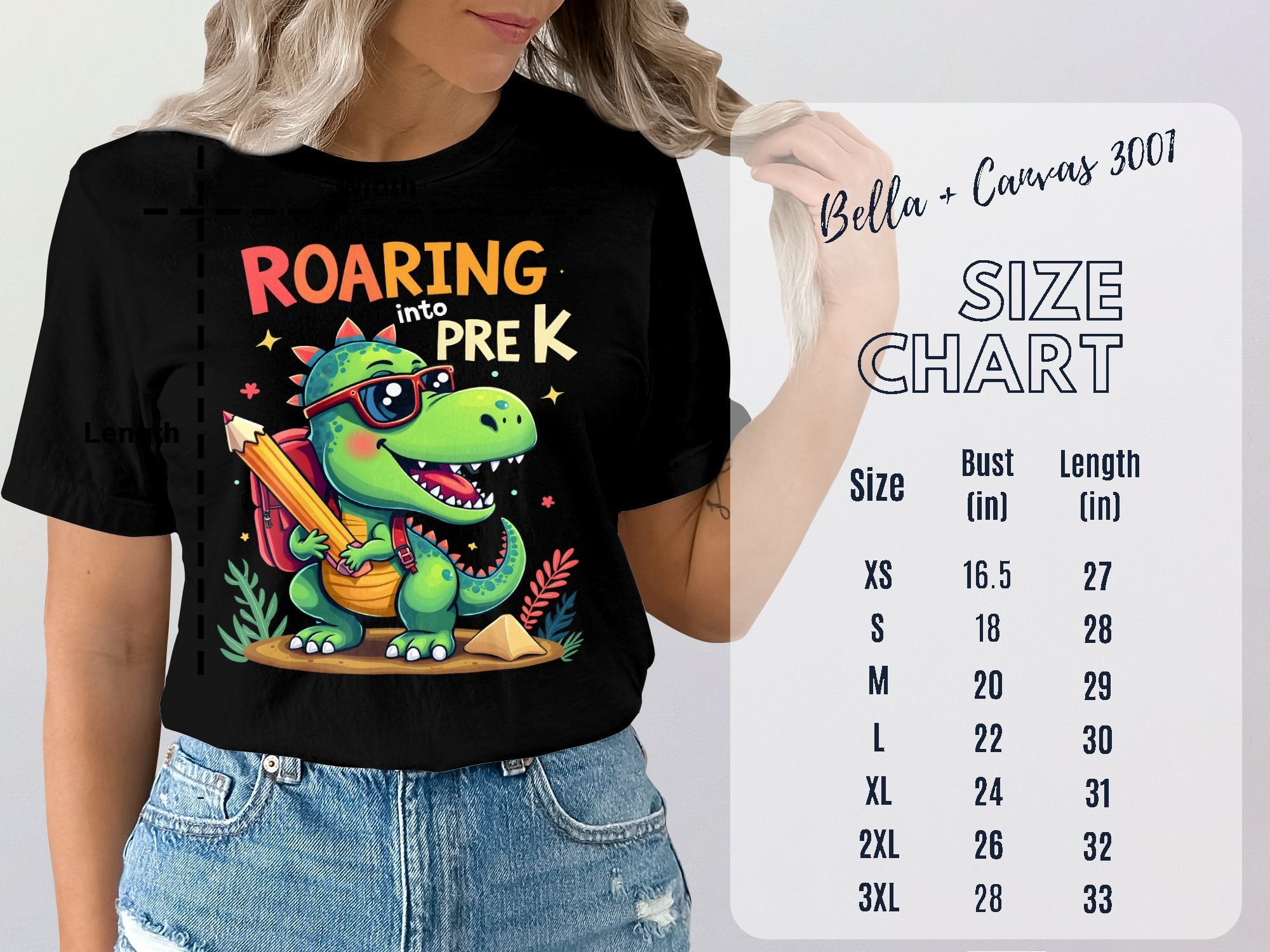 Roaring Into Pre - K T - Shirt, Cute Dinosaur Back to School Tee, Fun Kids Graphic Shirt, Pre - Kindergarten Outfit, Adorable School Apparel - Miramor