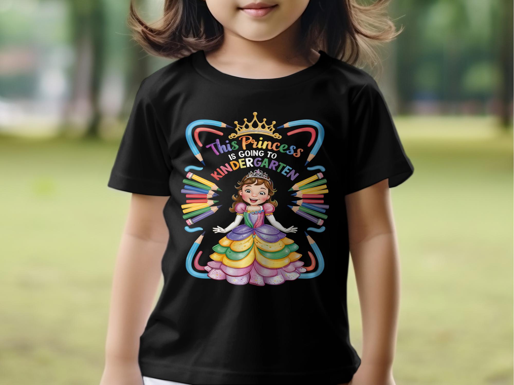 This Princess is Going to Kindergarten T - Shirt, Kids Back to School Shirt, Cute Kindergarten Outfit, Fun Toddler Tee - Miramor