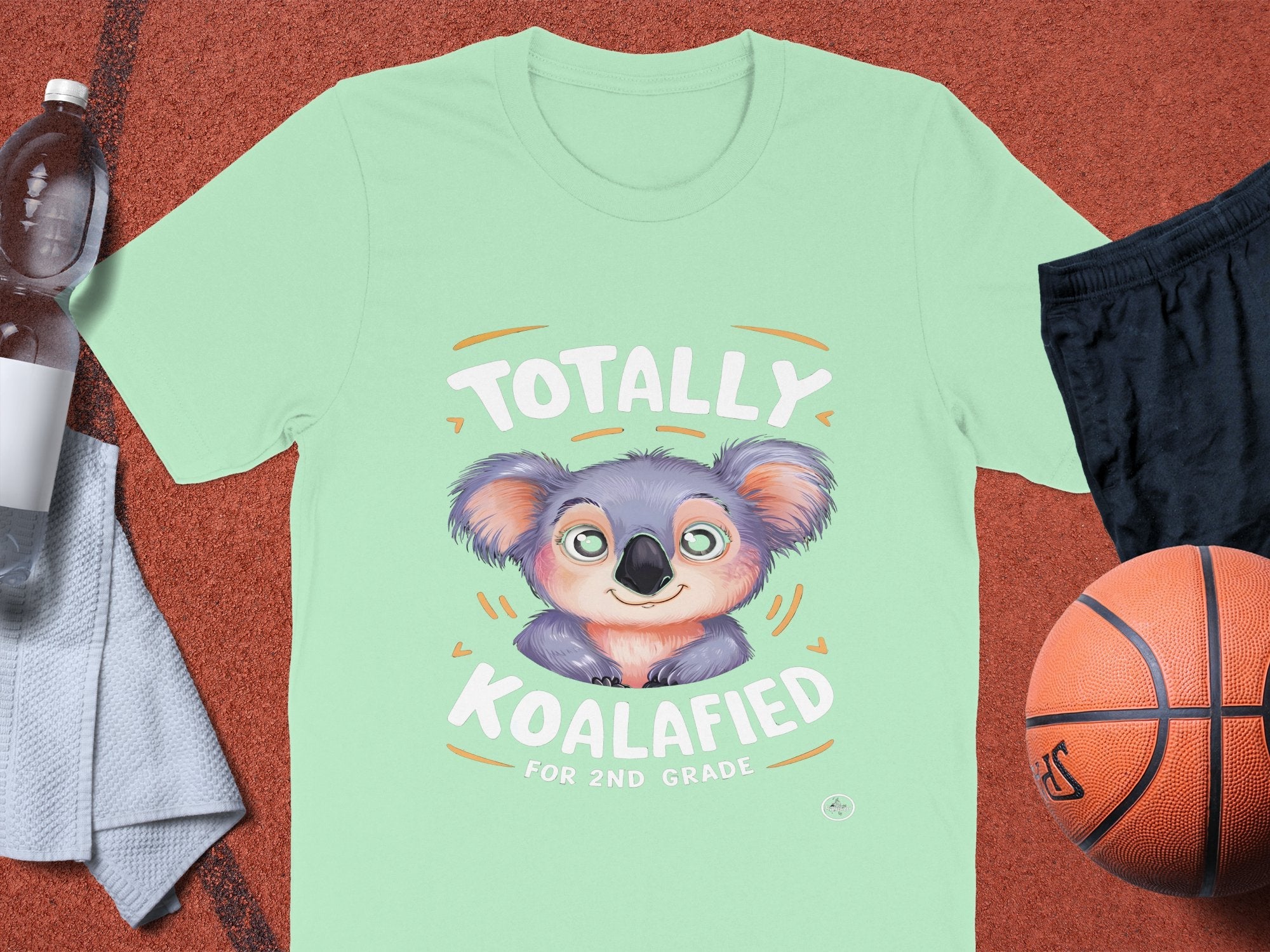 Totally Koalafied T - Shirt, Funny Animal T - Shirt, Back to School T - Shirt, Cute Koala T - Shirt, 2nd Grade T - Shirt, Kids T - Shirt - Miramor