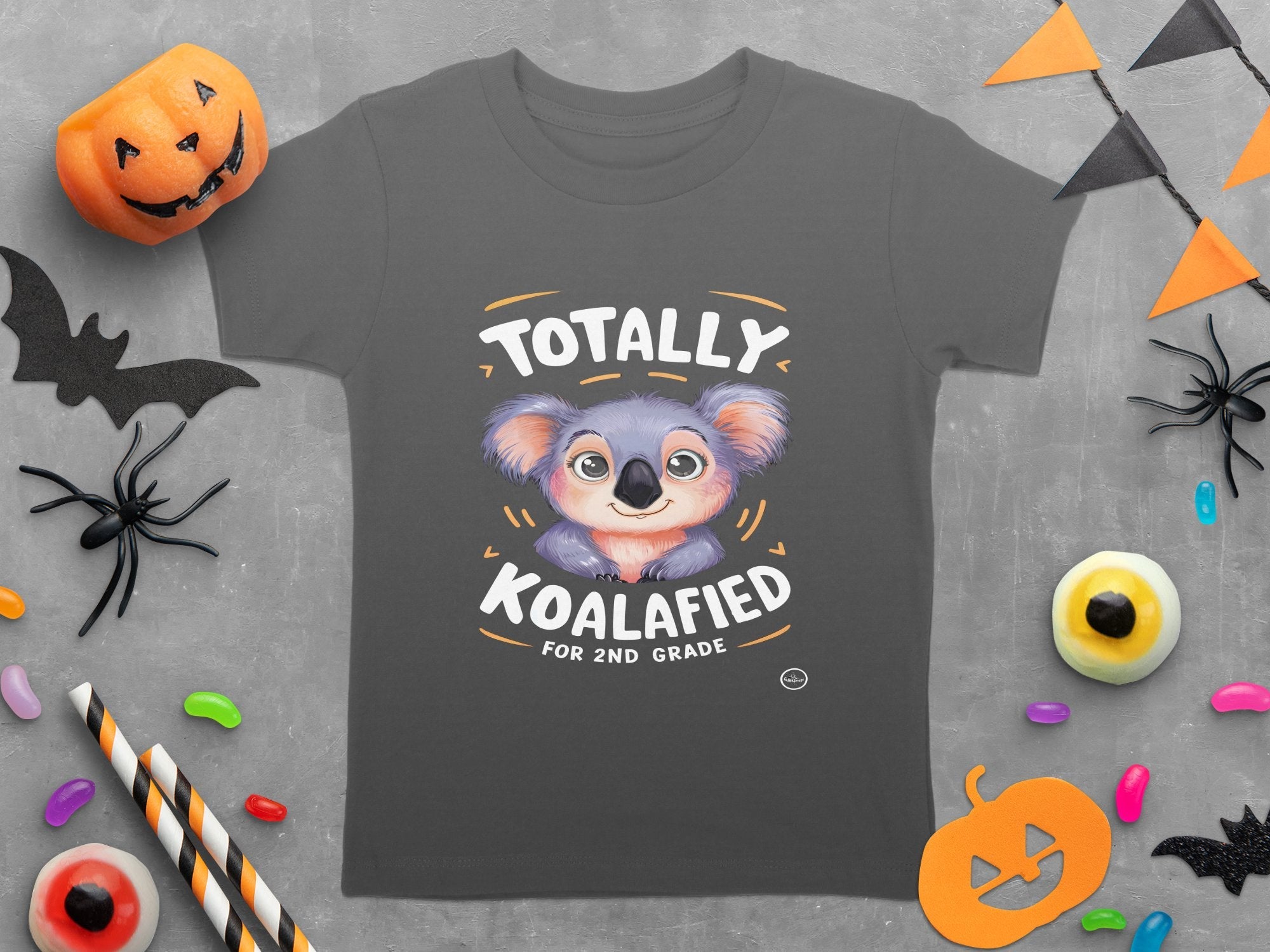 Totally Koalafied T - Shirt, Funny Animal T - Shirt, Back to School T - Shirt, Cute Koala T - Shirt, 2nd Grade T - Shirt, Kids T - Shirt - Miramor