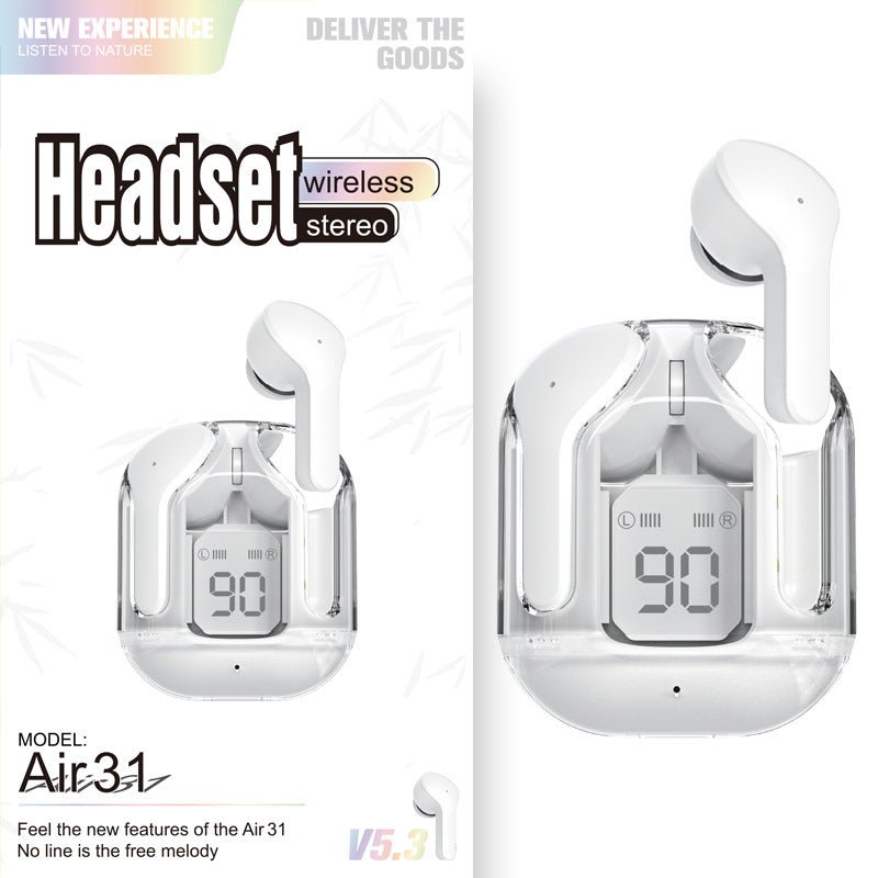 New Mini Transparent Wireless Bluetooth Headset - Miramor