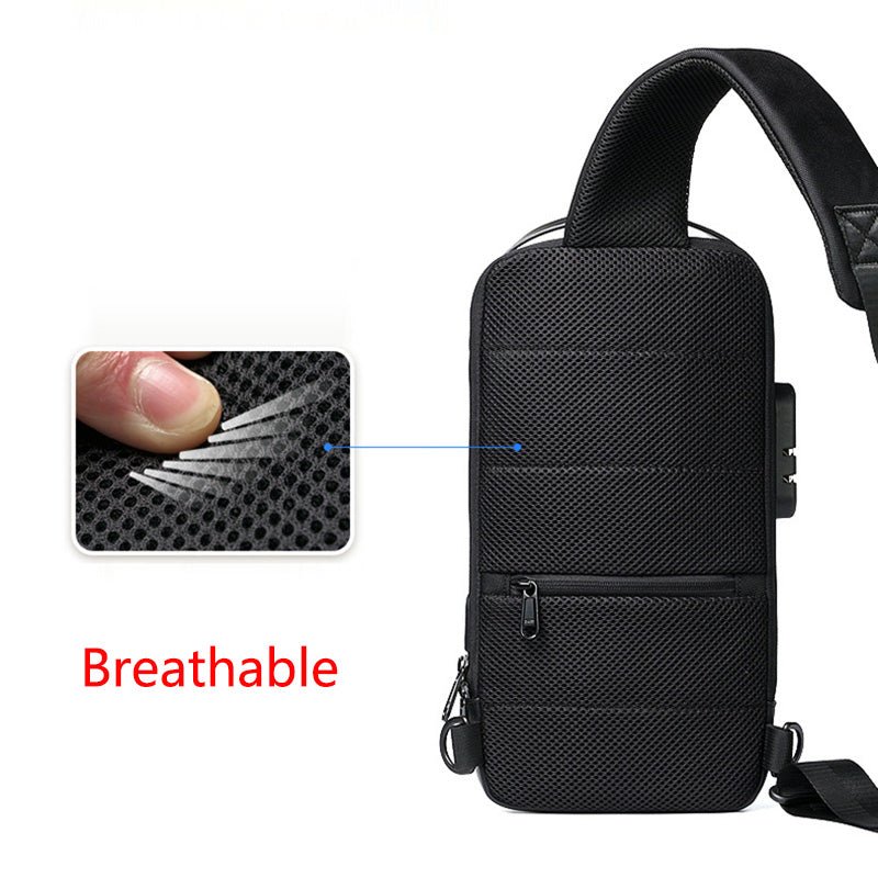 Waterproof USB Anti-theft Bag Men - Miramor