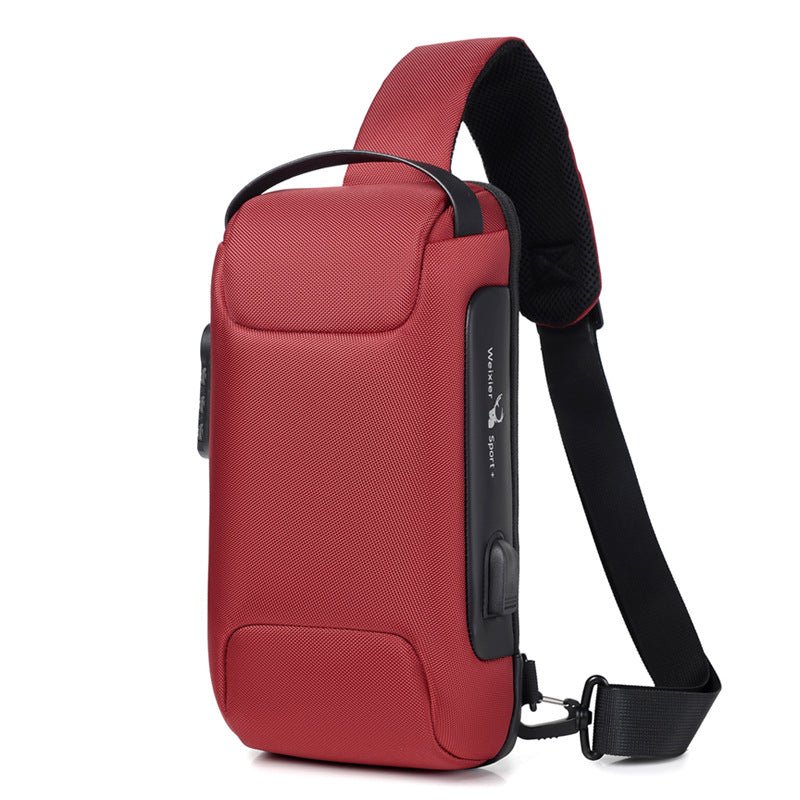 Waterproof USB Anti-theft Bag Men - Miramor